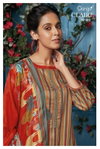 Claire 2103 By Ganga Cotton Silk Printed Dress Material Catalog